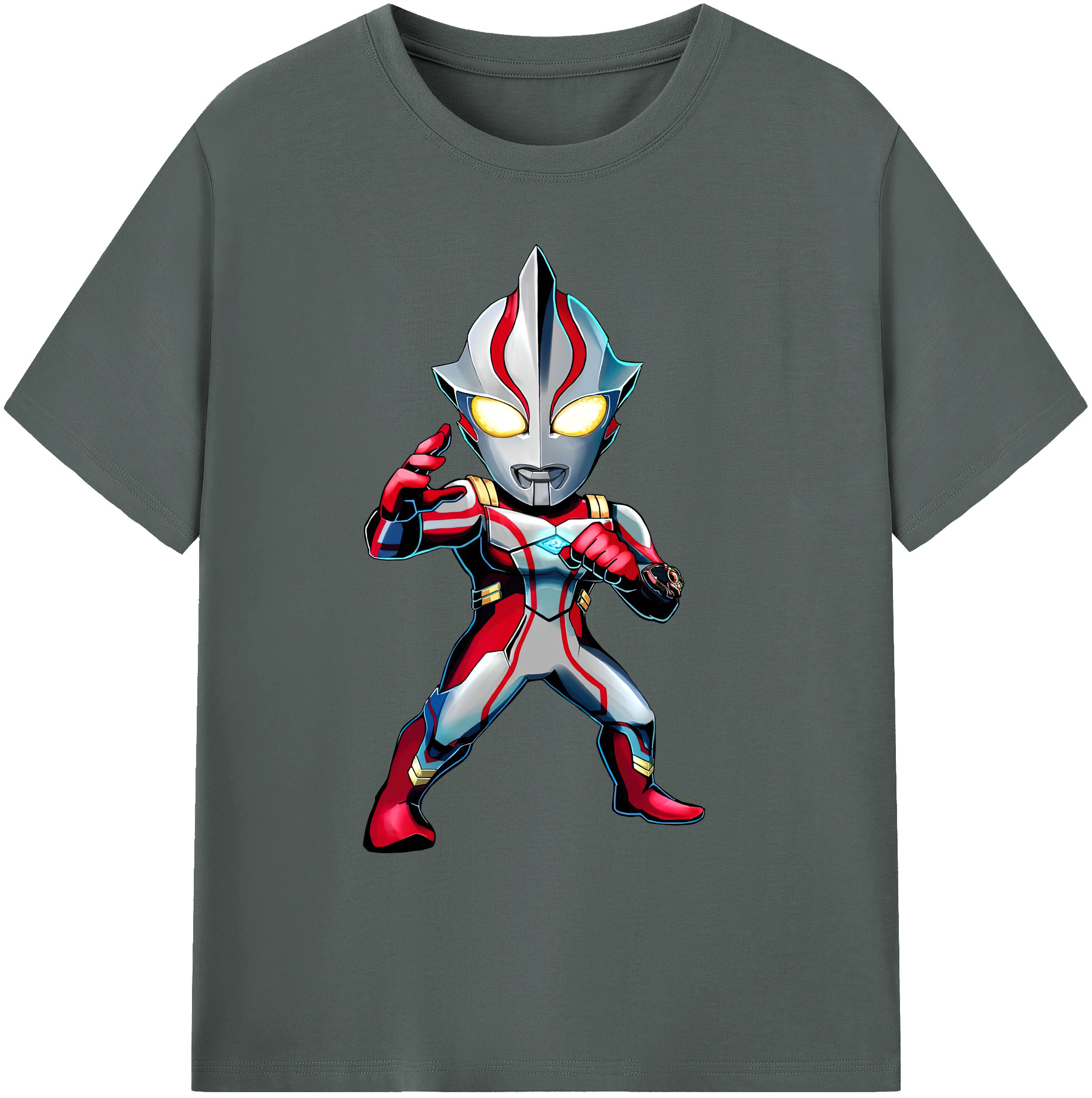 （画像用） ウルトラマン Ultraman 綿100％ メンズ半袖Tシャツ｜肌触りやわらか＆通気性